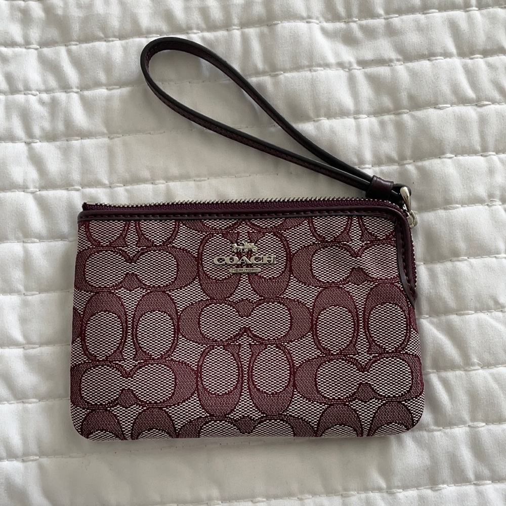Coach wristlet